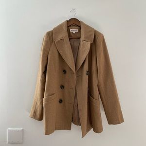 Tan Women’s Pea Coat